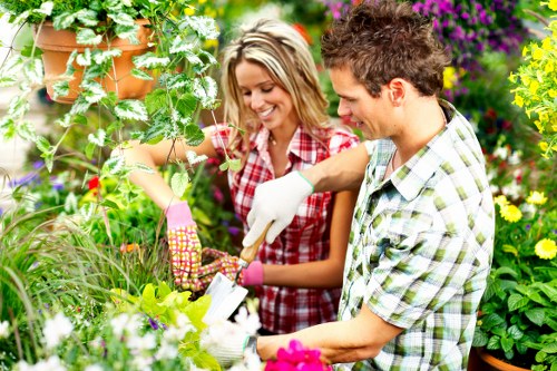 Cleaning different patio materials in Shirley with careful methods